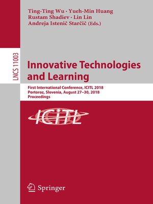 cover image of Innovative Technologies and Learning